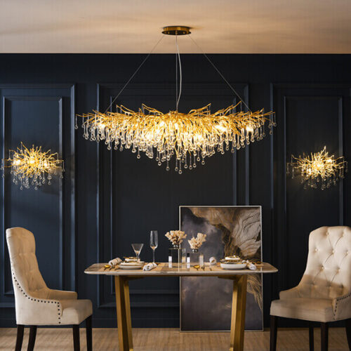 Luxury Modern Chandelier Lighting Dining Room