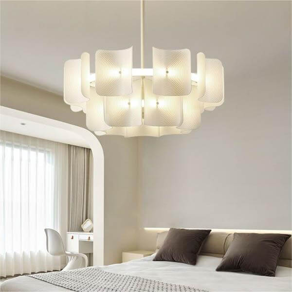 Modern White Chandelier